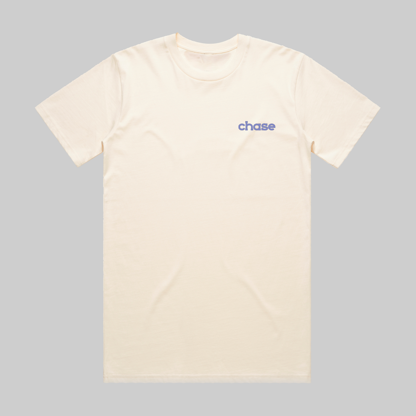 Mouzouris Helmet Tee Cream/Purple